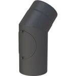 Coude 45° tuyau de poêle Ø 150 mm avec trappe Coude 45° tuyau de poêle Ø 150 mm avec trappe