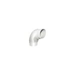 Coude 90° en porcelaine pour poêles à bois blanc ala smalto classic - ø mm. 120 Coude 90° en porcelaine pour poêles à bois blanc ala smalto classic - ø mm. 120