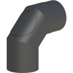 Coude 90° tuyau de poêle ø 150 mm avec trappe Coude 90° tuyau de poêle ø 150 mm avec trappe