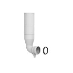 Coude d'alimentation avec joint siamp pour wc suspendu