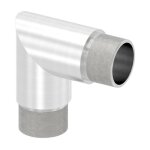 Coude angulaire 90 inox pour tube - 42, 4 - - 1 pc