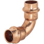 Coude 90° femelle à sertir pour tube cuivre noyon & thiebault Ø16 Coude 90° femelle à sertir pour tube cuivre noyon & thiebault Ø16