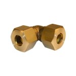 Raccord coud� 90� biconique laiton d. 14 pour tube en cuivre - quick plomberie