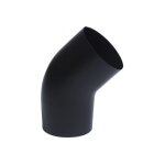Coude mail noir mat 45 125