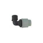 Coude � 90� femelle plasson pour tuyau en poly�thyl�ne dimensions : 3 / 4 x 25