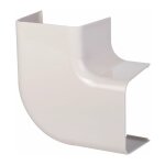 Plombservice ? coude plat 90� en pvc ignifug� ? largeur 80 mm ? r�sistant aux uv ? pour syst�mes de climatisat ...