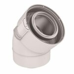 Ubbink - coude rolux condensation 80 / 125 pptl / pvc 45° - coude rolux condensation 80 / 125 pptl / ... Ubbink - coude rolux condensation 80 / 125 pptl / pvc 45° - coude rolux condensation 80 / 125 pptl / ...