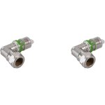 Coude � sertir et � compression m�tallique cuivre pour tubes multicouche - 16x2 - cuivre 15 - vendus ...