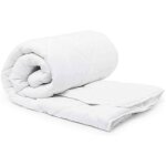 Couette b�b� blanche temp�r�e anti - acariens 80x120 cm