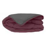 Toison d'or - couette chaude bicolore gamme microfibre 'cocoon non feu - norme nf en iso 12952' toutes ...