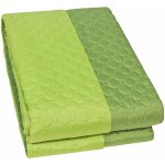 Couette double face couverture douce couvre lit mi saison couleur unie vert - double 250x250 Couette double face couverture douce couvre lit mi saison couleur unie vert - double 250x250