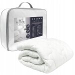 Couette economy line toutes saisons anti - allergique 220 x 240 cm respirante blanche