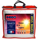 Dodo - couette légère 100% polyester fibre recyclée circul'air® 140 x 200 cm pour lit 1 place Dodo - couette légère 100% polyester fibre recyclée circul'air® 140 x 200 cm pour lit 1 place