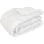 Couette polyester cocoon fibre creuse silicon�e l�ger (�t�) 160x200 cm