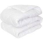 Couette polyester harmonie fibre creuse siliconée léger (été) 140x200 cm Couette polyester harmonie fibre creuse siliconée léger (été) 140x200 cm