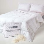 Homescapes - couette premium tempérée printemps / été en duvet d'oie 9 tog - 135 x 200 cm Homescapes - couette premium tempérée printemps / été en duvet d'oie 9 tog - 135 x 200 cm