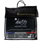 Doulito - couette temp�r�e soie - 260 x 240 cm - 300g / m� - made in france - blanc