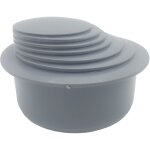 Karmat - couleurgris tuyau de descente de goutti�re descente descente r�ducteur 110mm