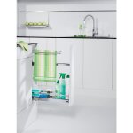 Coulissant porte - torchons pour meuble de 150 mm - arena style - finition anthracite - kesseb�hmer france ...