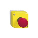 Schneider electric - coup de poing xalk178e en botier rouge dverrouillage par rotation 1 pc(s)