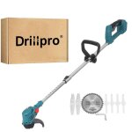 Coupe bordure  batterie sans fil tte de coupe rotative coupe herbe tondeuse lectrique 21v 450w 12000r ...
