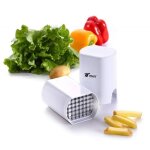 Coupe - frites, dcoupage des pommes de terre grce  deux lames de coupe, coupe lgumes antidrapant ...