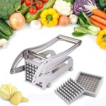 Coupe - frites professionnel en acier inoxydable pour pommes de terre et légumes pour usage domestique ... Coupe - frites professionnel en acier inoxydable pour pommes de terre et légumes pour usage domestique ...