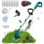 Coupe - herbe électrique sans fil coupe - herbe coupe - bordure de jardin + lames, avec 1 batteries 3, ... Coupe - herbe électrique sans fil coupe - herbe coupe - bordure de jardin + lames, avec 1 batteries 3, ...