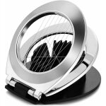 Coupe oeufs durs inox 304 passe au lave - vaisselle, 2 en 1 coupe oeuf , coupe oeuf professionnel pour ...