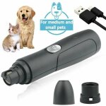 Coupe ongle chien electrique, coupe ongles electrique s�r ultra - silencieux rechargeable usb pour chien ...