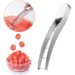 Coupe - past�que, outil de coupe - past�que en acier inoxydable, coupe - cube de fruits pratique, outil ...
