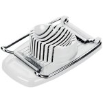 Coupe - ?ufs ?presto? couleur blanc et chrome en acier inoxydable et plastique r�sistant tescoma