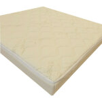 Matelas en fibre thermoform pour lit parc carr 95x95 11cm