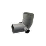 Curve wc d. 100 2 raccords dimensions : diam. 40 droite / gauche