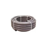 Couronne 50m tuyau gris piscine pvc pression souple semi - rigide  coller diamtre 50mm extrieur