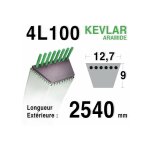 Courroie 4l1000 - 4l100 castelgarden - ggp 35062010 / 0 - 35062011 / 0 honda cg35062010h0 - cg35062001ho ...