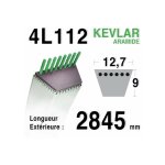 Courroie 4l1120 - 4l112 ayp - bernard loisirs - husqvarna 531007549 - 532165632 - 170140 - 165632