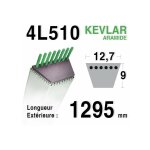 Courroie 4l510 - 4l51 mtd 7540251 honda cg35061424h0 castelgarden 35061424 / 0 - 35061423 / 0 noma 56537 ...