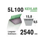 Courroie 5l1000 - 5l100 ayp - roper 6517h mtd 7540476 - 754 - 0476
