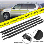 Courroie de fen�tre de 4 pi�ces pour toyota land cruiser / lexus gx470 2003 - 2009