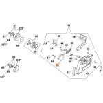 Courroie de frein de trononneuse original emak modle 956 962 50010039r