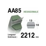 Courroie lame autoport�e castelgarden / ggp / honda / oleo mac aa85