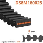 Courroie lame tracteur tondeuse ggp / oleo mac ds8m180025