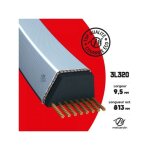 Courroie tondeuse 3l320 prix co, kevlar trapzodale 9, 5 mm x 813 mm