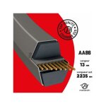 Courroie tondeuse aa86 prix éco, héxagonale, 13 mm x 2235 mm Courroie tondeuse aa86 prix éco, héxagonale, 13 mm x 2235 mm