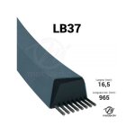 Courroie tondeuse mitsuboshi lb37 - 16, 5 x 965 mm
