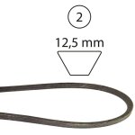 Courroie de transmission hydrostatique pour tracteurs 20hp husqvarna 520339