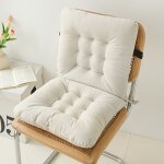 Coussin d'assise avec soutien lombaire en chenille et coton pp, int�gr� et muni d'une sangle de fixation, ...