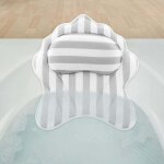 Coussin de bain de luxe pour la nuque coussin de bain oreiller de baignoire,