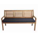 Setgarden - coussin de banc de jardin 160x60x7cm assise, coussin d'assise plat, coussin de balancelle ...